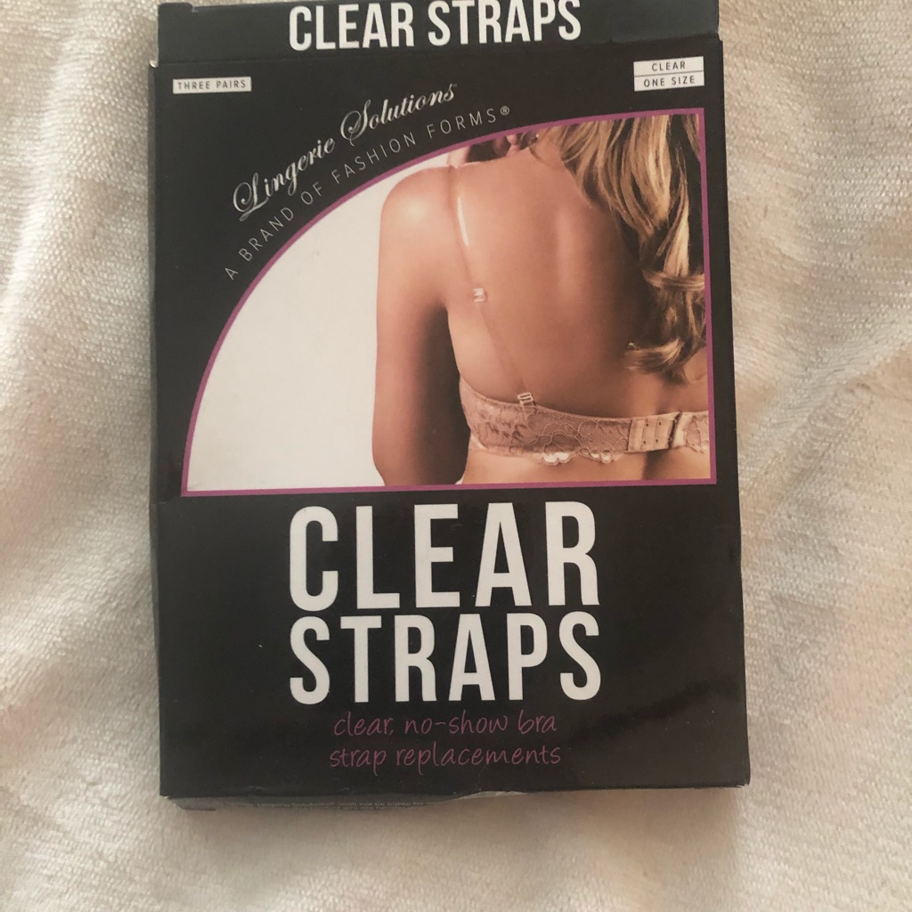 Clear Straps.
